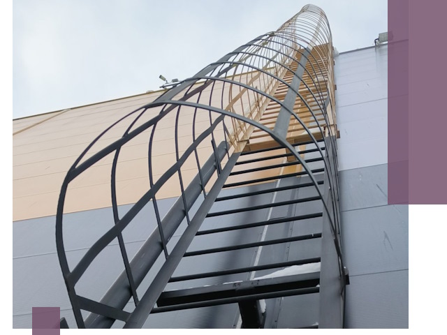 Изготовление и монтаж пожарных лестниц в Челябинске профессионально