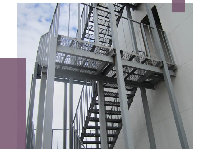 Монтаж пожарных лестниц в Челябинске от 7837 руб.