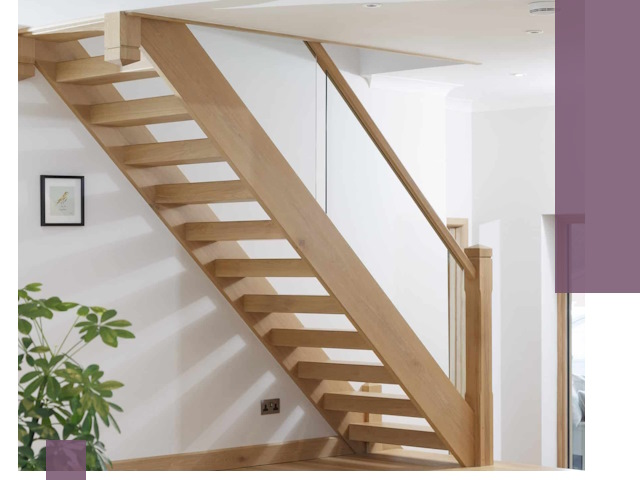 Изготовление деревянных лестниц под ключ в Челябинске для дома