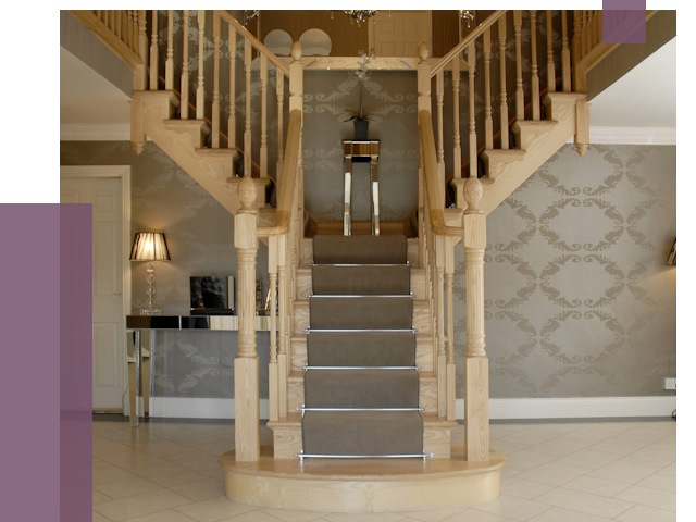 Монтаж деревянных лестниц в Челябинске от 7682 руб. 