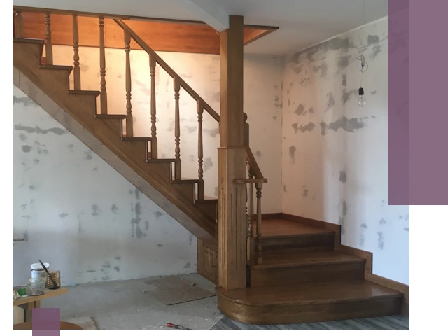 Ремонт деревянных лестниц в Челябинске: быстро и качественно