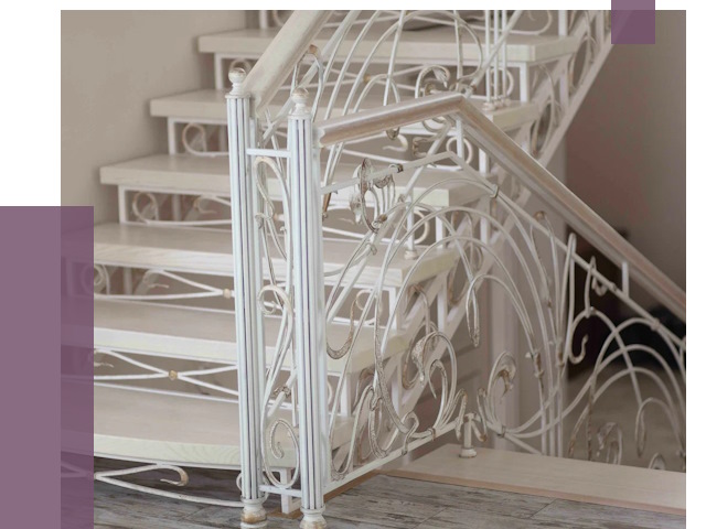 Изготовление кованых лестниц на заказ в Челябинске от 87652 руб. | ПРОЛЁТ-Члб