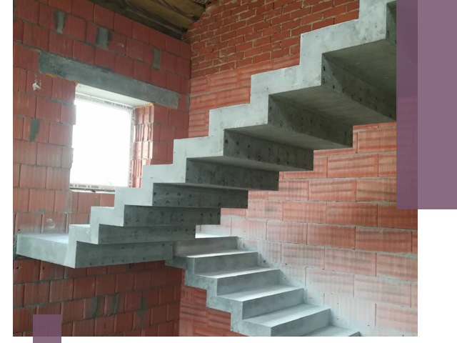 Бетонные лестницы под ключ в Челябинске: монтаж, демонтаж, ремонт