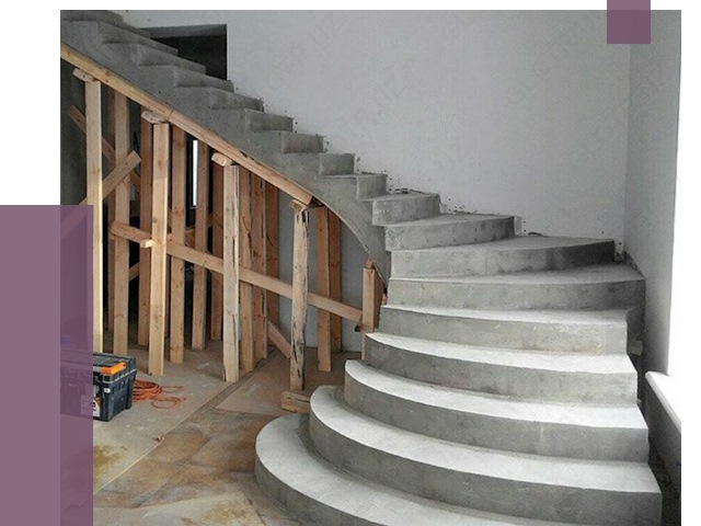 Изготовление бетонных лестниц под ключ в Челябинске от 20108 руб. | ПРОЛЁТ-Члб