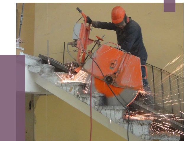 Демонтаж бетонных лестниц в Челябинске от 4640 руб. за м2 | ПРОЛЁТ-Члб