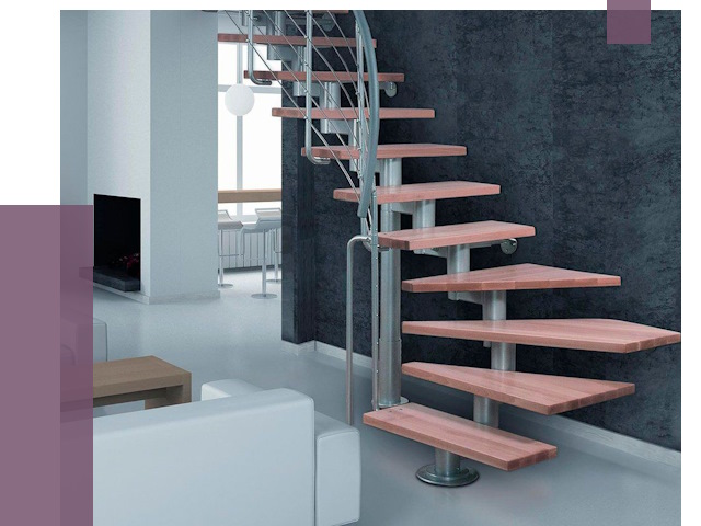 Модульные лестницы в Челябинске от 17015 руб. — купить в ПРОЛЁТ-Члб