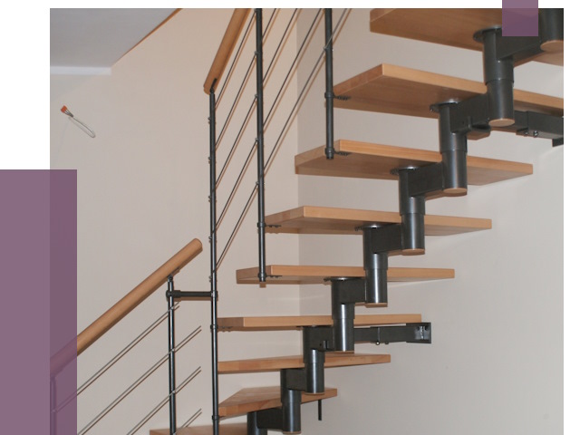 Изготовление модульных лестниц в Челябинске от 11601 руб. 