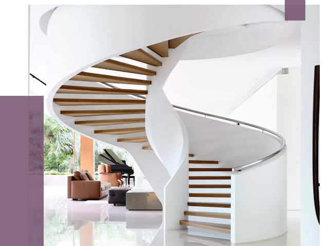 Винтовые лестницы в Челябинске под ключ от 48982 руб. | ПРОЛЁТ-Члб