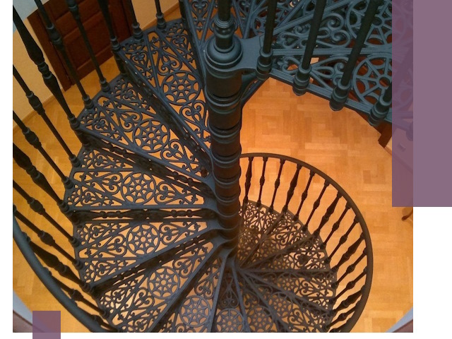 Винтовые лестницы под ключ в Челябинске: производство и монтаж