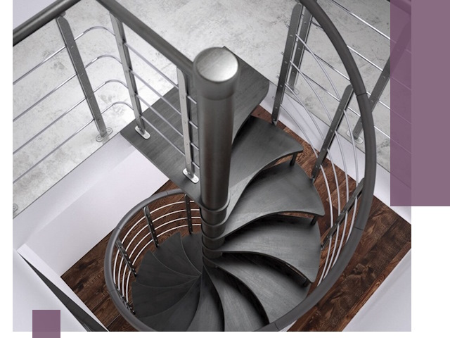 Демонтаж винтовых лестниц в Челябинске — быстро и безопасно