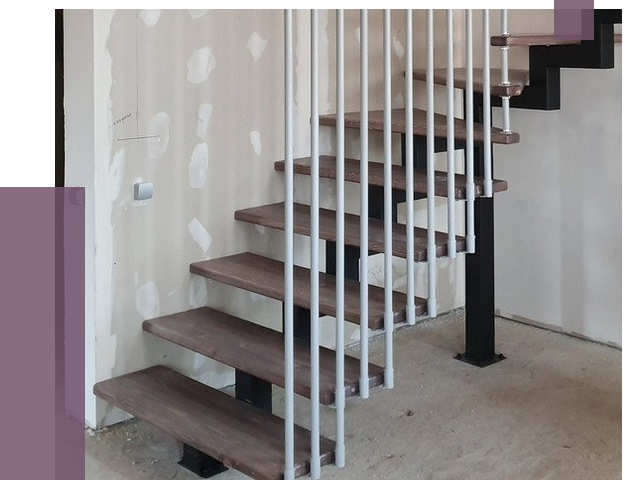 Монтаж лестниц на больцах в Челябинске от 8456 руб. — надежно| ПРОЛЁТ-Члб