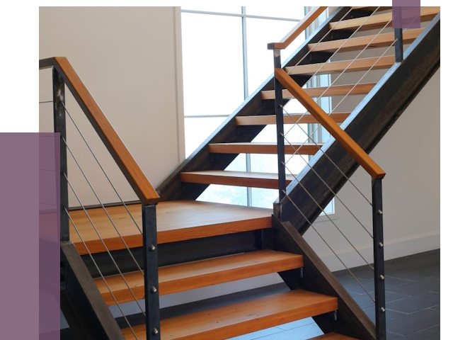 Изготовление лестниц на металлокаркасе в Челябинске от 19077 руб. | ПРОЛЁТ-Члб