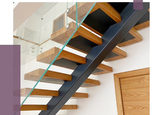 Лестницы на монокосоуре в Челябинске от 19077 руб. под ключ | ПРОЛЁТ-Члб