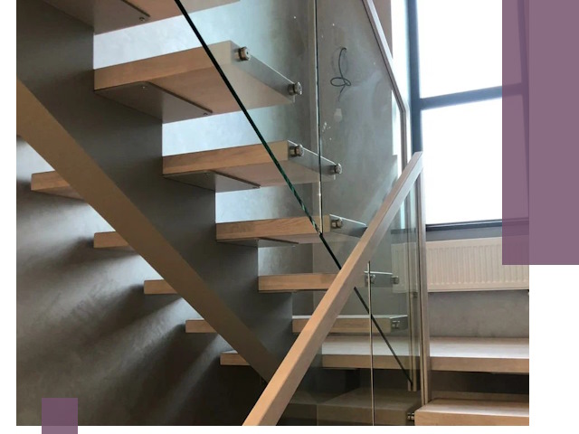 Изготовление лестниц на монокосоуре в Челябинске с монтажом и гарантией