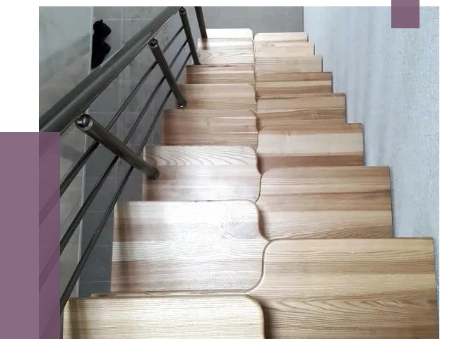 Лестницы гусиный шаг в Челябинске от 13148 руб. под ключ | ПРОЛЁТ-Члб