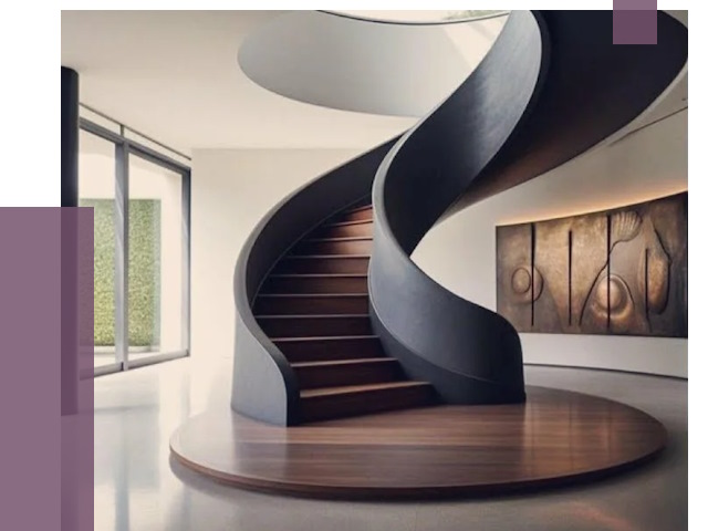 Элитные лестницы под заказ в Челябинске от 190772 руб. — ПРОЛЁТ-Члб