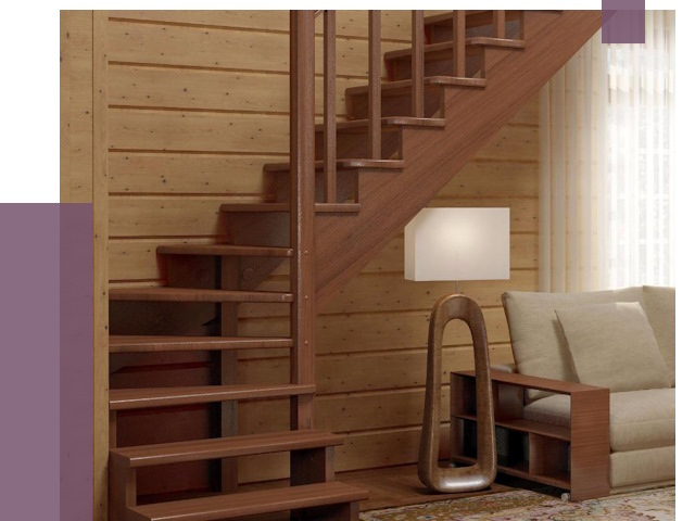 Лестницы эконом класса в Челябинске от 18407 руб. бюджетные решения