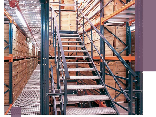 Лестницы складские прочные и безопасные под ключ в Челябинске