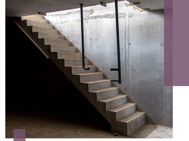 Изготовление и монтаж лестниц в подвале в Челябинске