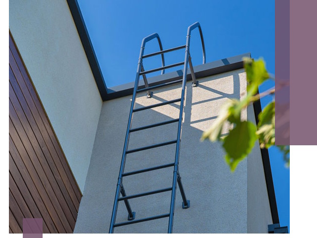 Лестницы на крышу в Челябинске — изготовление, монтаж, демонтаж