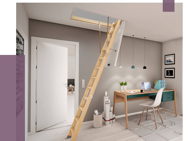 Чердачные лестницы в Челябинске — от 14695 руб. | ПРОЛЁТ-Члб
