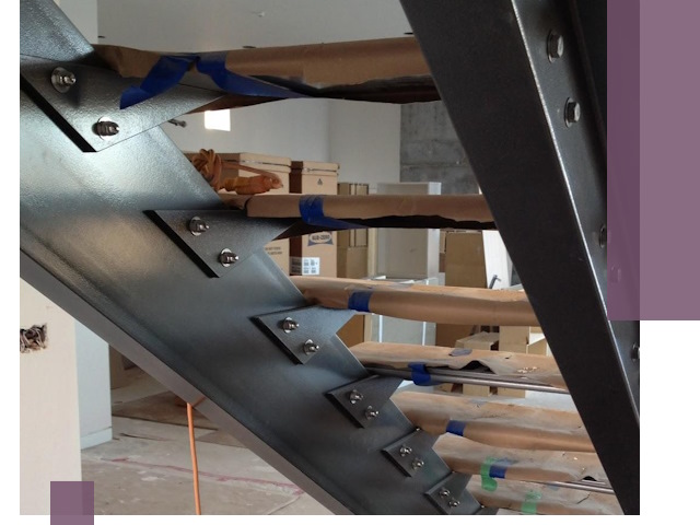 Усиление лестничных конструкций и усиление опор в Челябинске