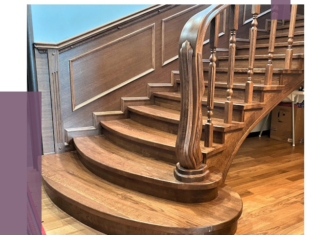 Дубовые лестницы под ключ в Челябинске от 177882 руб. — ПРОЛЁТ-Члб