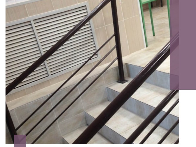 Изготовление перил из металла под ключ в Челябинске