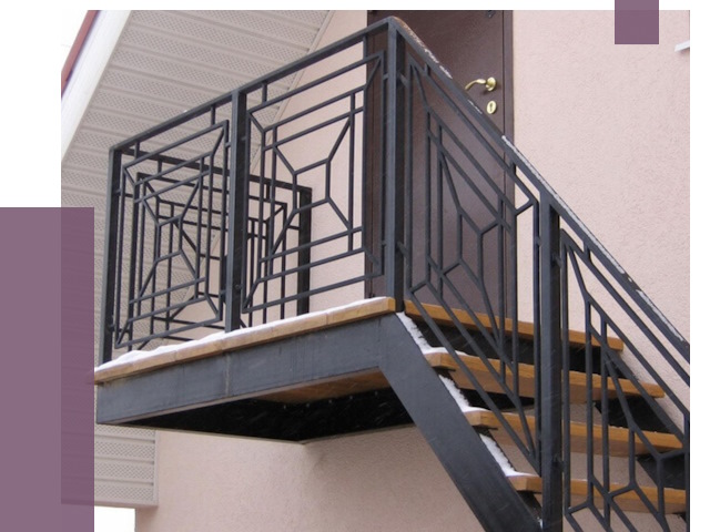 Металлические перила в Челябинске от 4331 руб.  | ПРОЛЁТ-Члб