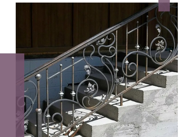 Кованые перила в Челябинске от 8765 руб. под ключ — качество от ПРОЛЁТ-Члб