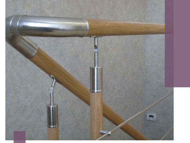 Комбинированные перила на заказ в Челябинске — монтаж и производство