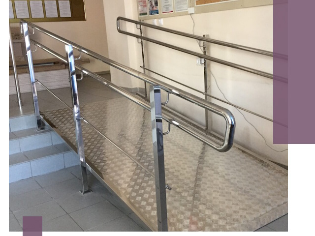 Перила для инвалидов в Челябинске — надежные поручни и ограждения