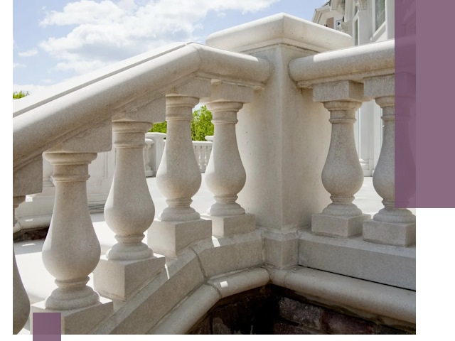 Балюстрады из металла и камня под ключ в Челябинске