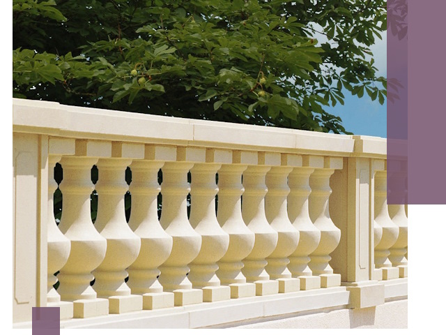 Установка балюстрады в Челябинске: изготовление и монтаж под ключ