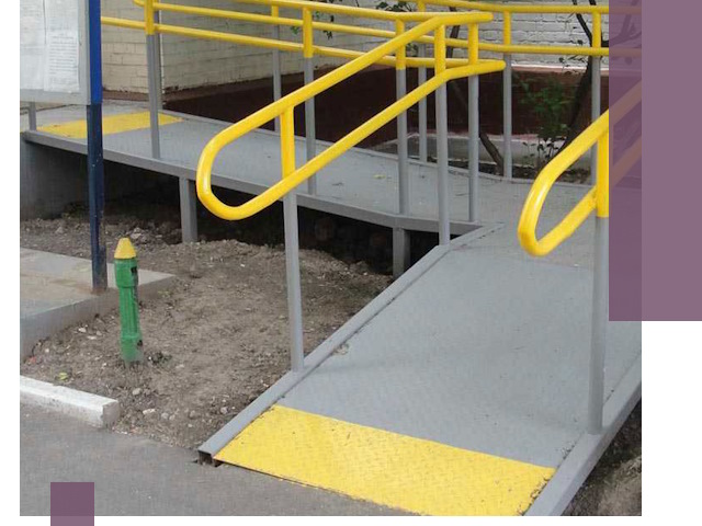 Монтаж пандусов для инвалидов в Челябинске — быстро и качественно