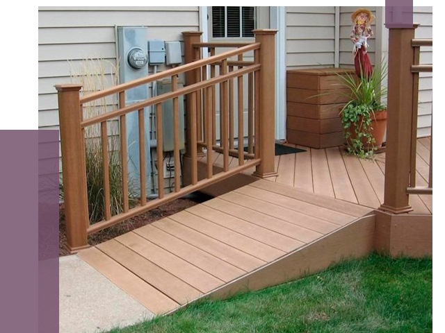 Пандус на крыльцо в Челябинске под ключ от 7837 руб. 