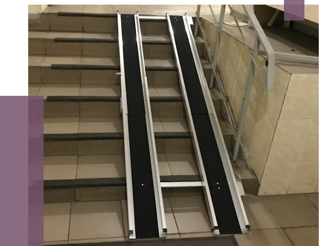 Установка пандуса в подъезд в Челябинске от 8043 руб. под ключ | ПРОЛЁТ-Члб