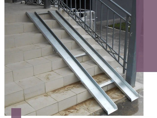 Пандусы для детских колясок в Челябинске: изготовление и монтаж