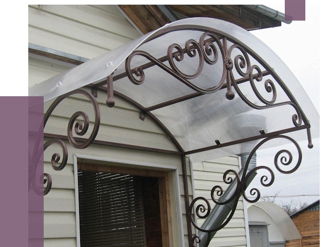 Изготовление козырьков в Челябинске от 7425 руб. — заказать | ПРОЛЁТ-Члб