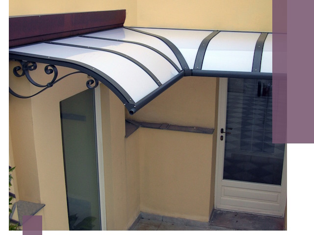 Монтаж козырьков любой сложности в Челябинске под ключ