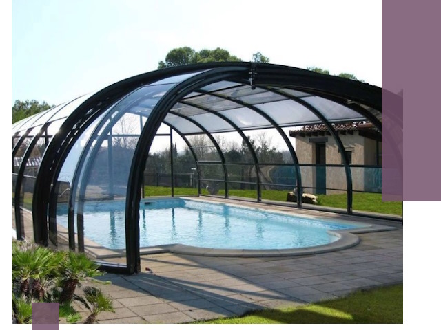 Навесы для бассейна в Челябинске: изготовление и монтаж под ключ