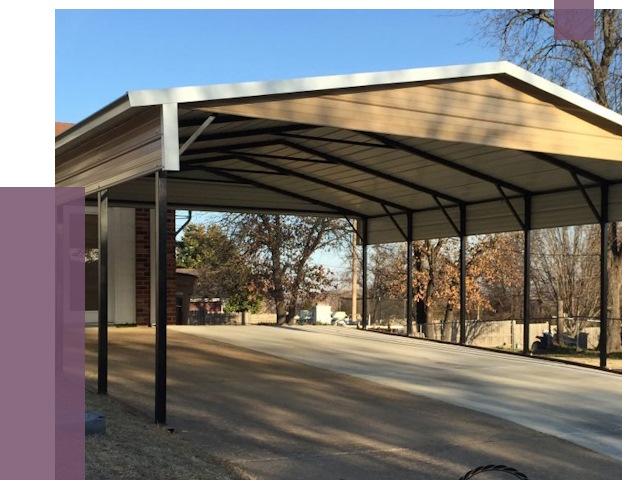 Двускатные навесы в Челябинске от 8095 руб.  | ПРОЛЁТ-Члб