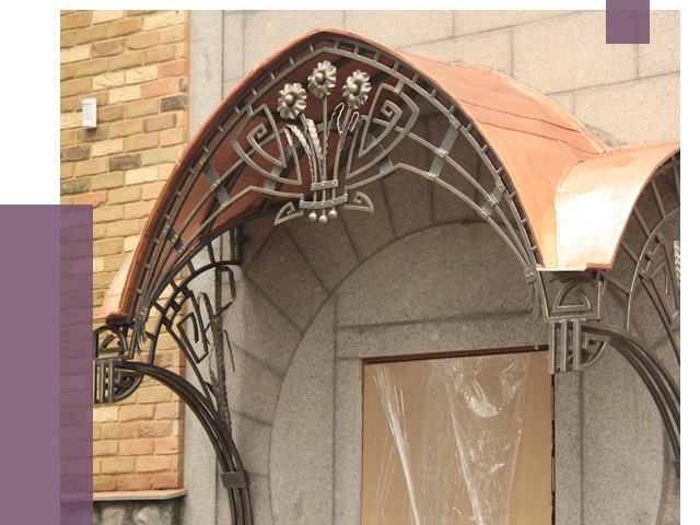 Арочные козырьки в Челябинске от 14695 руб. 