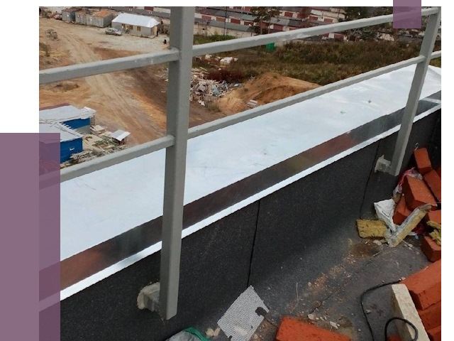 Монтаж парапетов в Челябинске от 4331 руб.  | ПРОЛЁТ-Члб