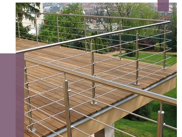 Алюминиевые парапеты в Челябинске под ключ от 7837 руб. 