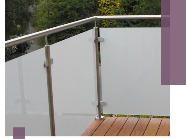 Алюминиевые парапеты для балконов и террас в Челябинске