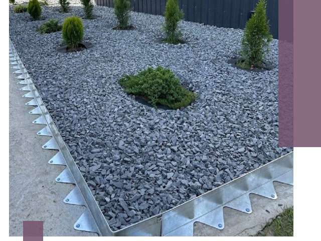 Оцинкованные металлические бордюры под заказ в Челябинске