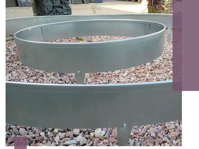 Нержавеющие бордюры под ключ в Челябинске — изготовление и монтаж