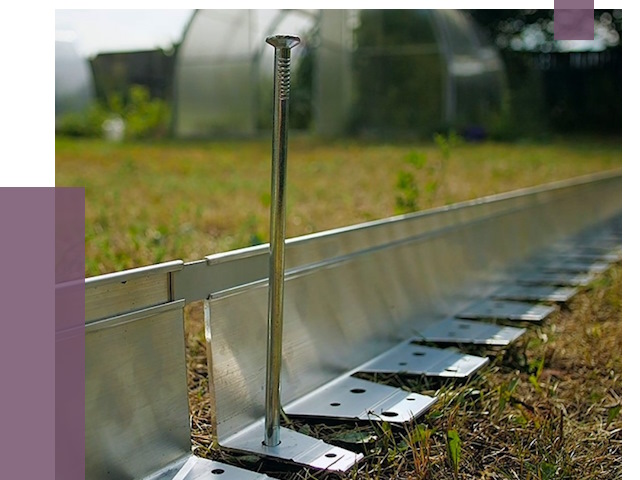 Металлические бордюры для газона в Челябинске от 4331 руб. | ПРОЛЁТ-Члб