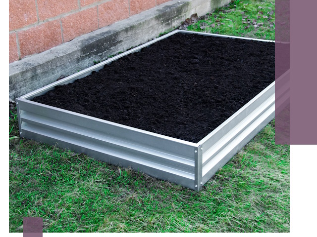 Металлические бордюры для грядок в Челябинске: прочность и аккуратность